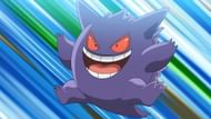 Gengar as seen in-anime (Image via The Pokemon Company)